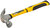 Молоток-гвоздодер, фиберглассовая усиленная ручка, Профи 28 мм, 450 гр. FIT FINCH INDUSTRIAL TOOLS 