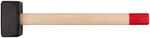 Кувалда кованая в сборе, деревянная ручка  6 кг KУРС 