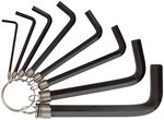 Ключи шестигранные на кольце, 8 шт. ( 2-10 мм ) CrV FIT FINCH INDUSTRIAL TOOLS 