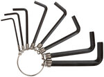 Ключи шестигранные на кольце 8 шт. ( 1,5-6 мм ) KУРС 