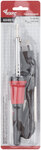 Паяльник 220 В, пластиковая ручка, доп-но подставка для паяльника и два сменных жала, D=4,8 мм, 40 Вт KУРС 
