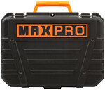 MAX-PRO Перфоратор монтажный 620 Вт; 0-1000 об/мин; 2,5 Дж; 3 режима; Д/Б/М-30/24/13; 2,8 кг; SDS-PLUS; антивибрационная ручка; резиновые вставки; рез