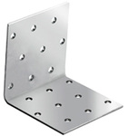 Крепежный уголок равносторонний KUR 100 х 100 х 80 х 2 РОС 