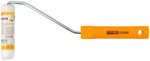 Ролик, ядро 15 мм, полиэстр филт, ворс 6 мм, ручка 27 см желт., 100 мм MASTER COLOR 