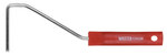 Ручка для валика, оцинкованная сталь Ø 6 мм, длина 190 мм, ширина 50 мм, для валиков 50-60 мм MASTER COLOR 