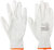 Перчатки белые, полиэстер с обливкой из полиуретана ( водоотталкивающие), р-р L/9 MASTER COLOR 