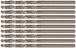 Сверло по металлу Cutop Profi с кобальтом 5%, 2,5 x 57 мм (10 шт)