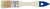 Кисть флейцевая "Эконом", натур. светлая щетина, деревянная ручка  1" (25 мм) FIT FINCH INDUSTRIAL TOOLS 