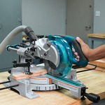 Пила электрическая торцовочная MAKITA LS0815FLN (1400 Вт, 216х30мм, рез 65/305мм, лазер, 14,1кг, коробка)