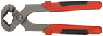 Клещи строительные "Стандарт", пластиковые красно-черные ручки 180 мм FIT FINCH INDUSTRIAL TOOLS 
