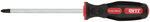 Отвертка "Универсал", CrV сталь, прорезиненная ручка, Профи  8х150 мм РН3 FIT FINCH INDUSTRIAL TOOLS 