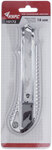 Нож технический "Классик" 18 мм, усиленнный, метал. корпус, резиновая вставка KУРС 