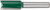 Фреза пазовая прямая с двойным лезвием DxHxL=12х25х60,4 мм FIT FINCH INDUSTRIAL TOOLS 