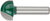 Фреза пазовая галтельная DxHxL=20х12х47 мм FIT FINCH INDUSTRIAL TOOLS 