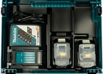Зарядное устройство MAKITA набор MAKPAC 18 В, Li ion. 5 Ач (2 шт акк  BL1850B + зарядное устр .DC18RC)