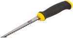 Ножовка для гипсокартона, каленый зуб, прорезиненная ручка 150 мм FIT FINCH INDUSTRIAL TOOLS 
