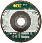 Круг лепестковый торцевой, 125 мм   Р 24 FIT FINCH INDUSTRIAL TOOLS 
