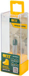 Фреза пазовая галтельная DxHxL=10х6,5х42,5 мм FIT FINCH INDUSTRIAL TOOLS 