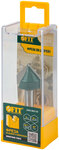 Фреза пазовая V-образная DxHxL=25х20,7х55,7 мм FIT FINCH INDUSTRIAL TOOLS 