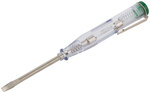 Отвертка индикаторная, белая ручка, 100-500 В, 140 мм FIT FINCH INDUSTRIAL TOOLS 