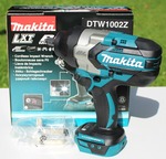 Гайковёрт аккумуляторный ударный MAKITA DTW1002Z (18 В, 1000нм, 1/2", 3,1кг, БЕЗ АККУМУЛЯТОРА И ЗАРЯДНОГО УСТРОЙСТВА)