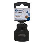 Головка торцевая ударная КОБАЛЬТ 1/2", 30 мм, Cr-Mo (1 шт.) подвес