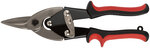 Ножницы по металлу усиленные CrV Профи, прорезиненные ручки, прямые 250 мм FIT FINCH INDUSTRIAL TOOLS 