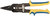 Ножницы по металлу усиленные CrNi Профи, прорезиненные ручки, прямые 260 мм FIT FINCH INDUSTRIAL TOOLS 