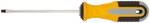 Отвертка "Старт", CrV сталь, прорезиненная ручка  3х100 мм SL FIT FINCH INDUSTRIAL TOOLS 