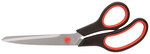 Ножницы бытовые нержавеющие, прорезиненные ручки, толщина лезвия 2,0 мм, 250 мм FIT FINCH INDUSTRIAL TOOLS 