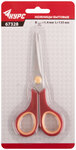 Ножницы бытовые нержавеющие, прорезиненные ручки, толщина лезвия 1,4 мм, 135 мм KУРС 