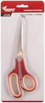 Ножницы бытовые нержавеющие, прорезиненные ручки, толщина лезвия 2,0 мм, 215 мм KУРС 
