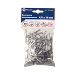 Заклепки КОБАЛЬТ алюминиевые, 4,8 х 16 мм (50 шт.) пакет