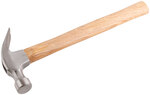 Молоток-гвоздодер, деревянная ручка 25 мм, 340 гр. FIT FINCH INDUSTRIAL TOOLS 
