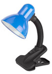 Лампа настольная ЭРА N-102 синяя  под лампу накаливания