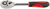 Вороток (трещотка), механизм легированная сталь 40Cr, пластиковая прорезиненная ручка, 1/2", 24 зубца KУРС 