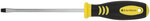 Отвертка "Хард", CrV сталь, прорезиненная черно-желтая ручка 6,5х150 мм SL FIT FINCH INDUSTRIAL TOOLS 
