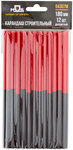 Карандаши строительные, 180 мм, 12 шт., 2-х цветные MOS 