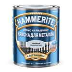 HAMMERITE Эмаль гладкая глянцевая серебристый 750 мл