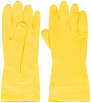 Перчатки латексные (с внутренним напылением), размер XL MOS 