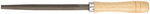 Напильник, деревянная ручка, трехгранный 150 мм KУРС 