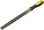 Напильник, прорезиненная ручка, плоский 200 мм FIT FINCH INDUSTRIAL TOOLS 
