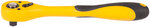 Вороток (трещотка), механизм легированная сталь 40Cr, полностью прорезиненная ручка, 1/2", 72 зубца FIT FINCH INDUSTRIAL TOOLS 