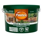 PINOTEX AQUA PROTECT CLR (9 л) деревозащитное средство с маслом и воском Pinotex уценка  Уцененный. Повреждена упаковка