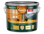 PINOTEX ULTRA база CLR (9л) деревозащитное средство Pinotex уценка  Уцененный. Повреждена упаковка