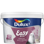 Краска Dulux Easy для обоев и стен мат BW 2,5л