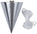 Отвес строительный "Конус" 500 гр. FIT FINCH INDUSTRIAL TOOLS 