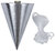 Отвес строительный "Конус" 500 гр. FIT FINCH INDUSTRIAL TOOLS 