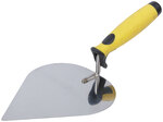 Мастерок нержавеющий, мягкая ручка, Профи, штукатура 190 мм FIT FINCH INDUSTRIAL TOOLS 