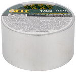 Лента алюминиевая клейкая, 50 мм х 10 м FIT FINCH INDUSTRIAL TOOLS 